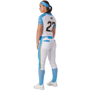 League Outfitters Custom Elite Hose mit offenem Saum und vollflächigem Sublimationsdruck