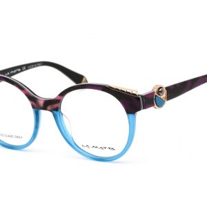 La Matta LMV3250 C4 Brille in runder Form – 50 mm