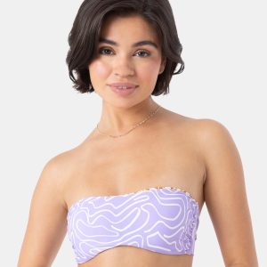 Roxy Sunshine State of Mind wendbares Damen-Bandeau-Bikinioberteil