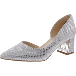 Candor Absatzschuhe – Glitzerstruktur, D’Orsay-Schnitt