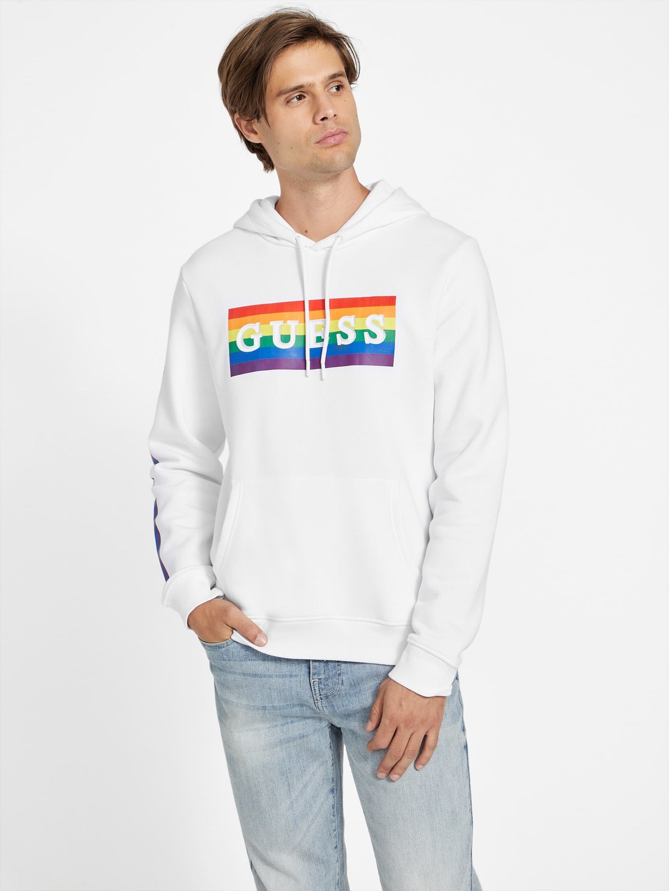 Pride Kapuzenpullover mit Logo