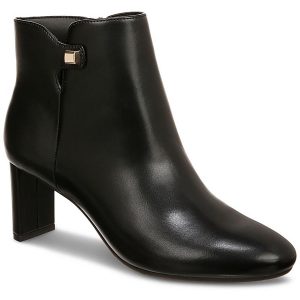 PAAM Stiefeletten – Kunstleder, mandelförmige Zehenpartie