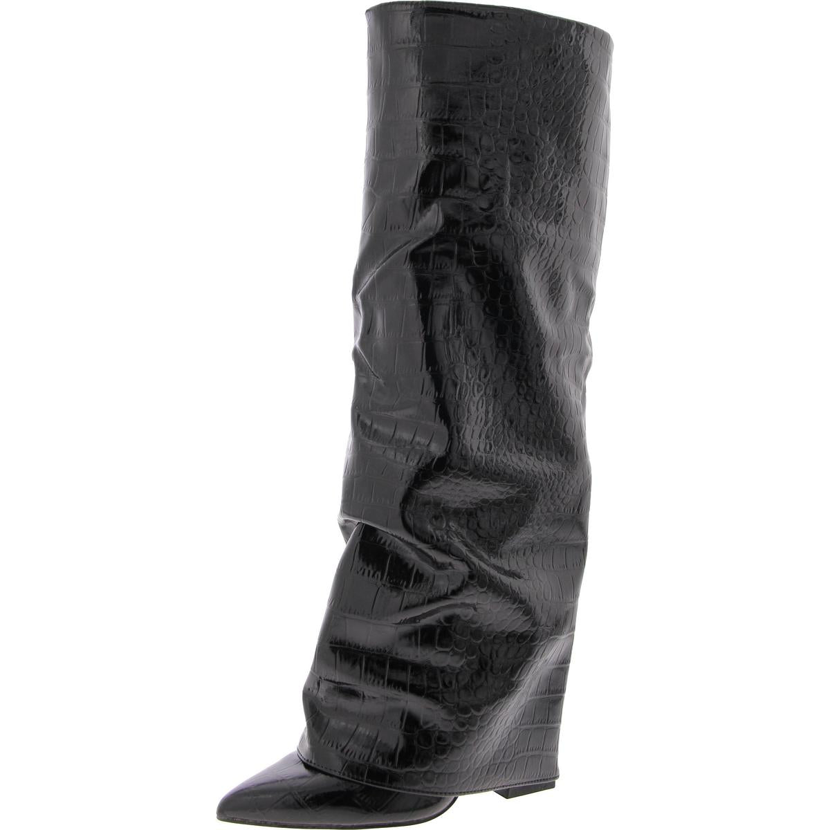 Covered Heels Overknee-Stiefel – Absatz