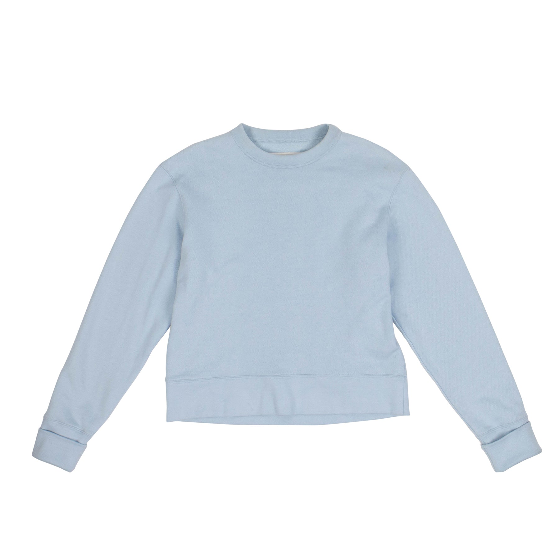 Pullover Sweatshirt – Rundhalsausschnitt, Blau