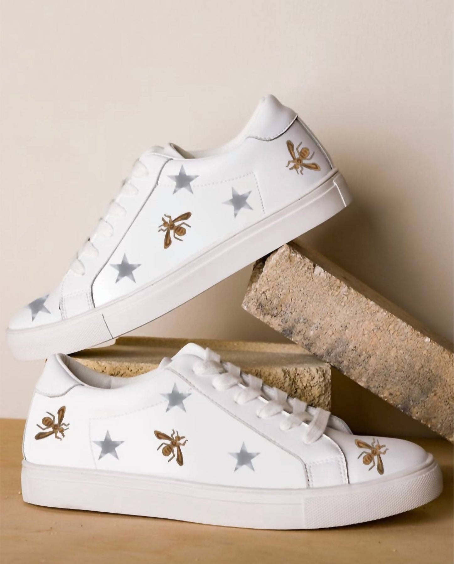 Queen Bee Damen-Sneaker – Weiß