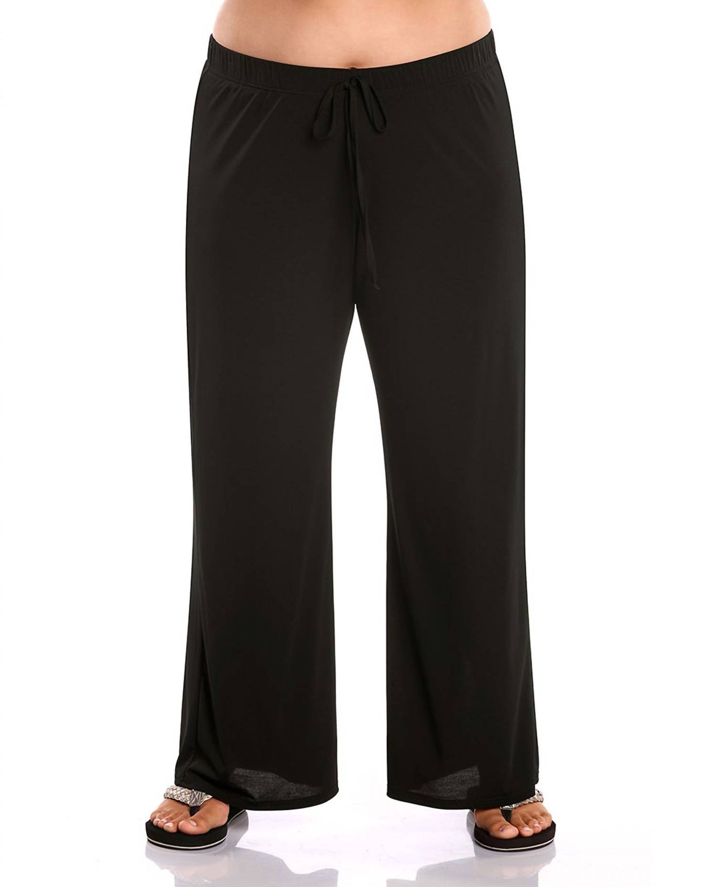 Schwarze Loungehose in großen Größen
