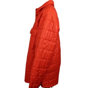 Amiri gestepptes Overshirt mit Logo in Orange