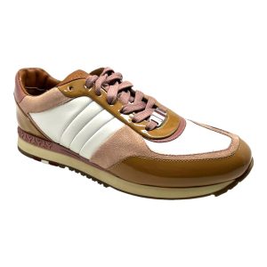 Bally Asyia 6.5 Sneaker – Leder, Damen, Veloursleder, Weiß, Rosa, Größe