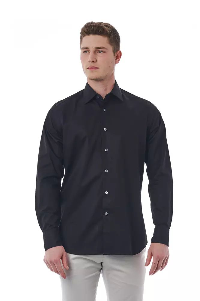 Bagutta Herren-Baumwollhemd – 7278757183548