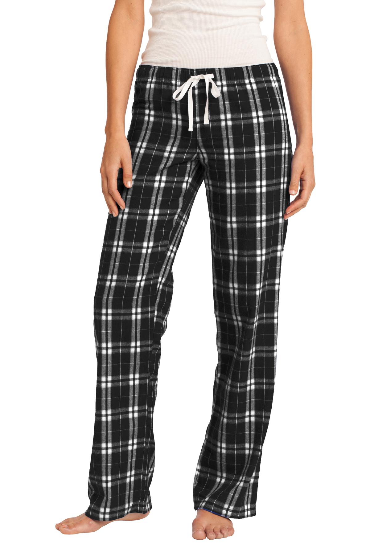 District karierte Damen-Flanellhose