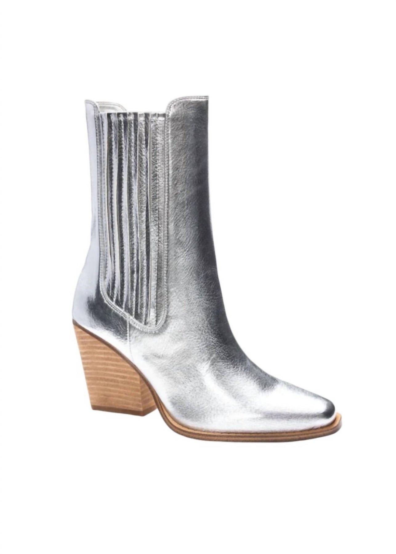 Cali Stiefelette – Damen, Silber
