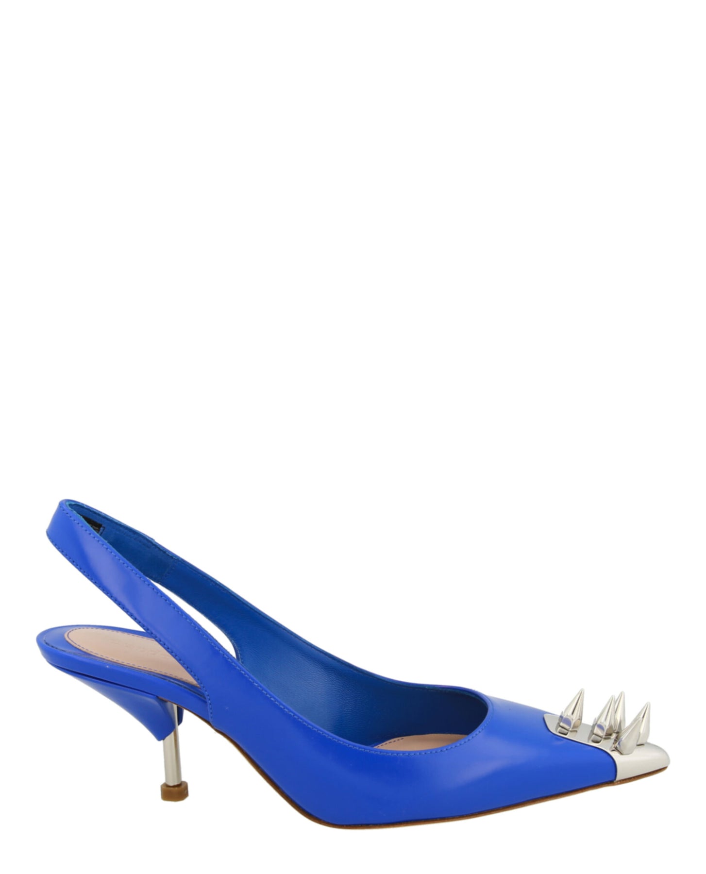 Punk Slingback-Pumps mit Nieten