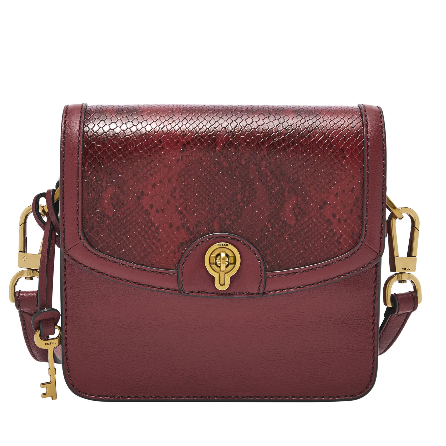 Fossil Ainsley LiteHide 7151512748092 Umhängetasche – Leder, Damen, klein