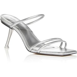 Lydia Leder-Absatzschuhe zum Hineinschlüpfen