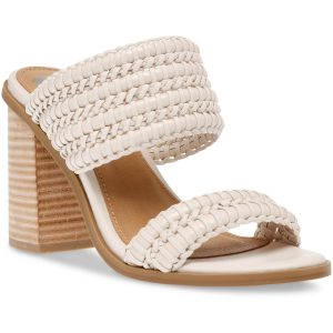 Rozie Kunstleder-Absatzschuhe zum Hineinschlüpfen