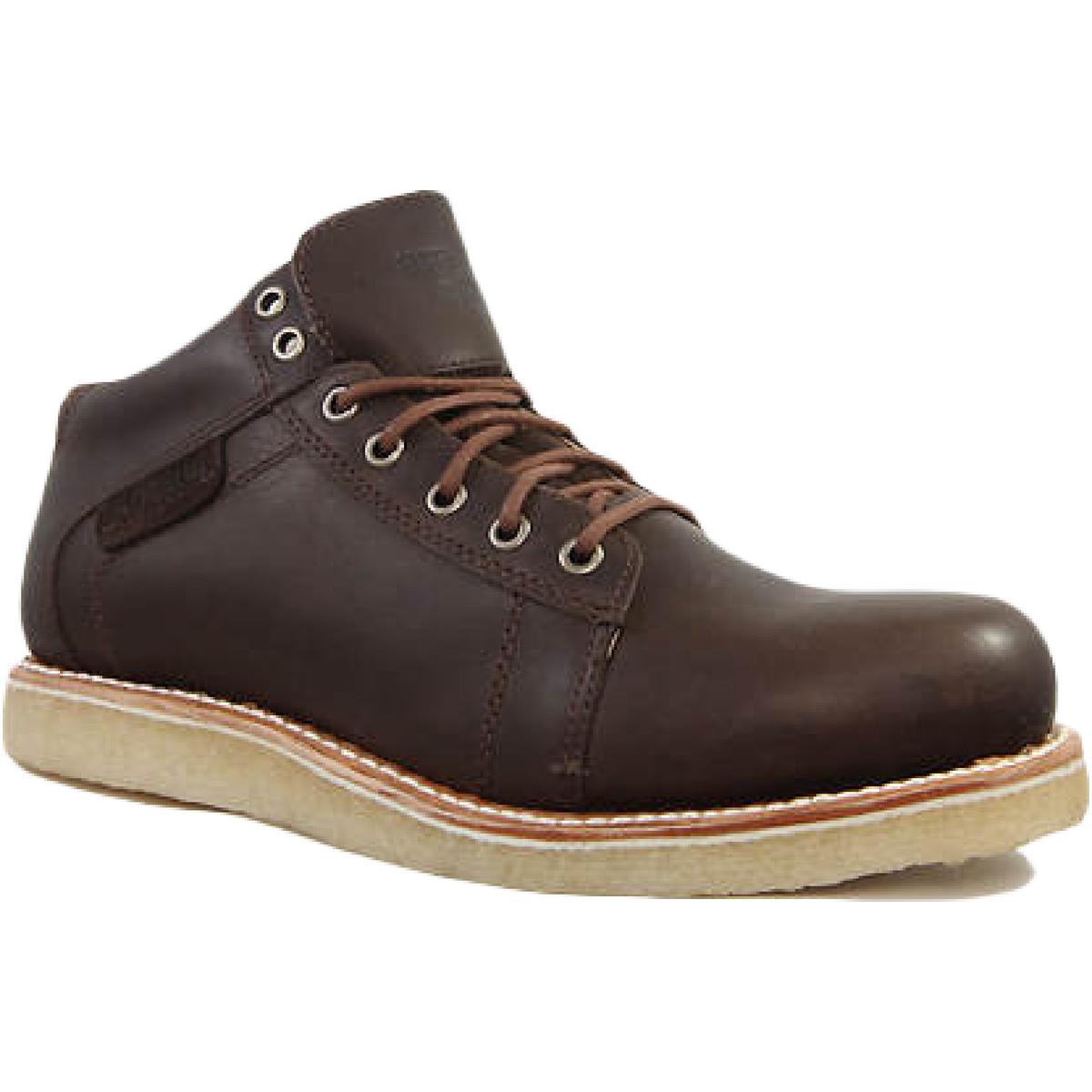 Chukka-Stiefel – mit Schnürung, Leder