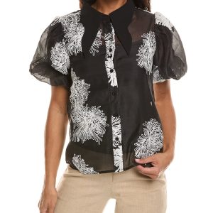 Gracia Bluse – Blumenmuster