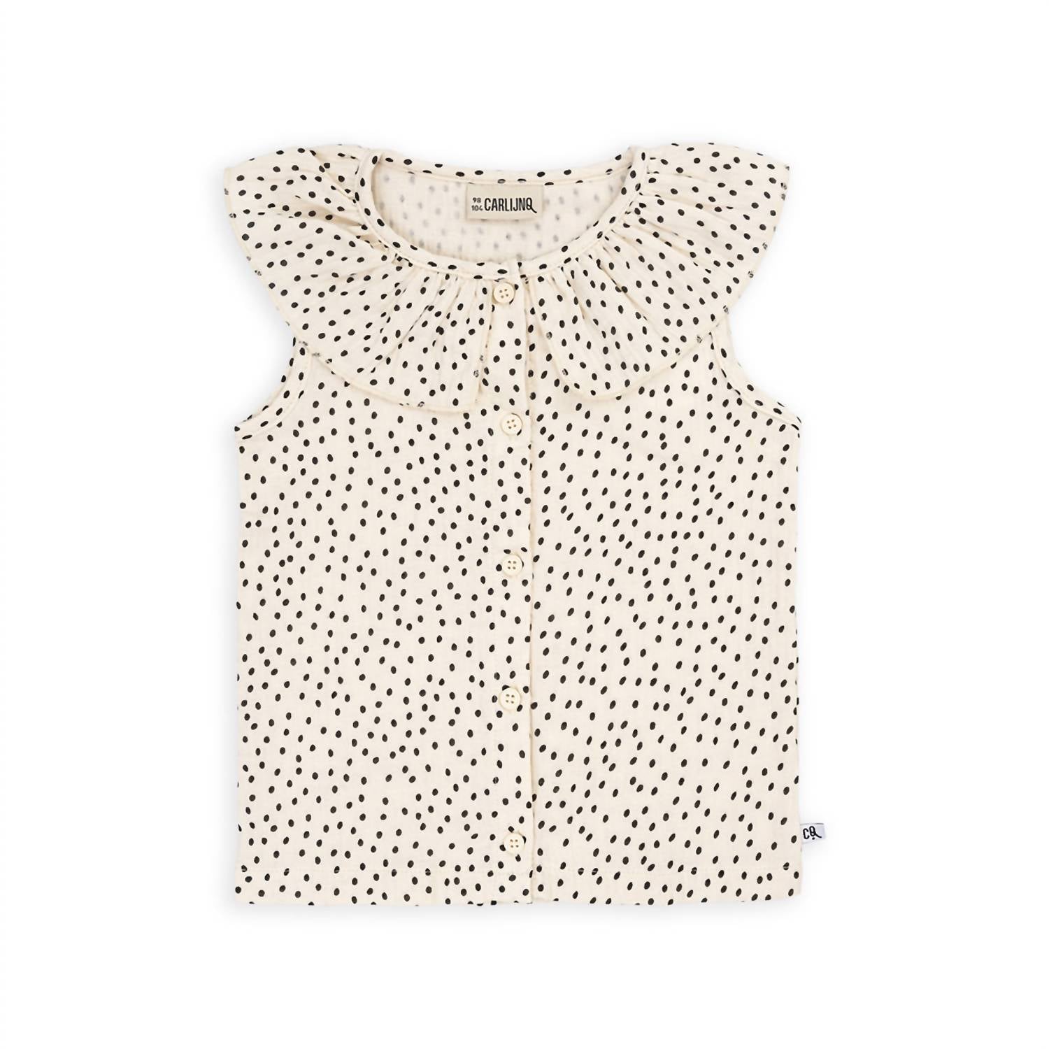 Big Collar 7733644591164 Bluse – Mädchen, Schwarz, Weiß