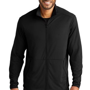 Port Authority Accord Herren-Fleecejacke aus Stretchmaterial mit durchgehendem Reißverschluss