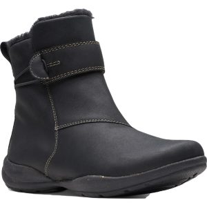 Roseville wasserdichte Lederstiefelette mit Kunstfellfutter