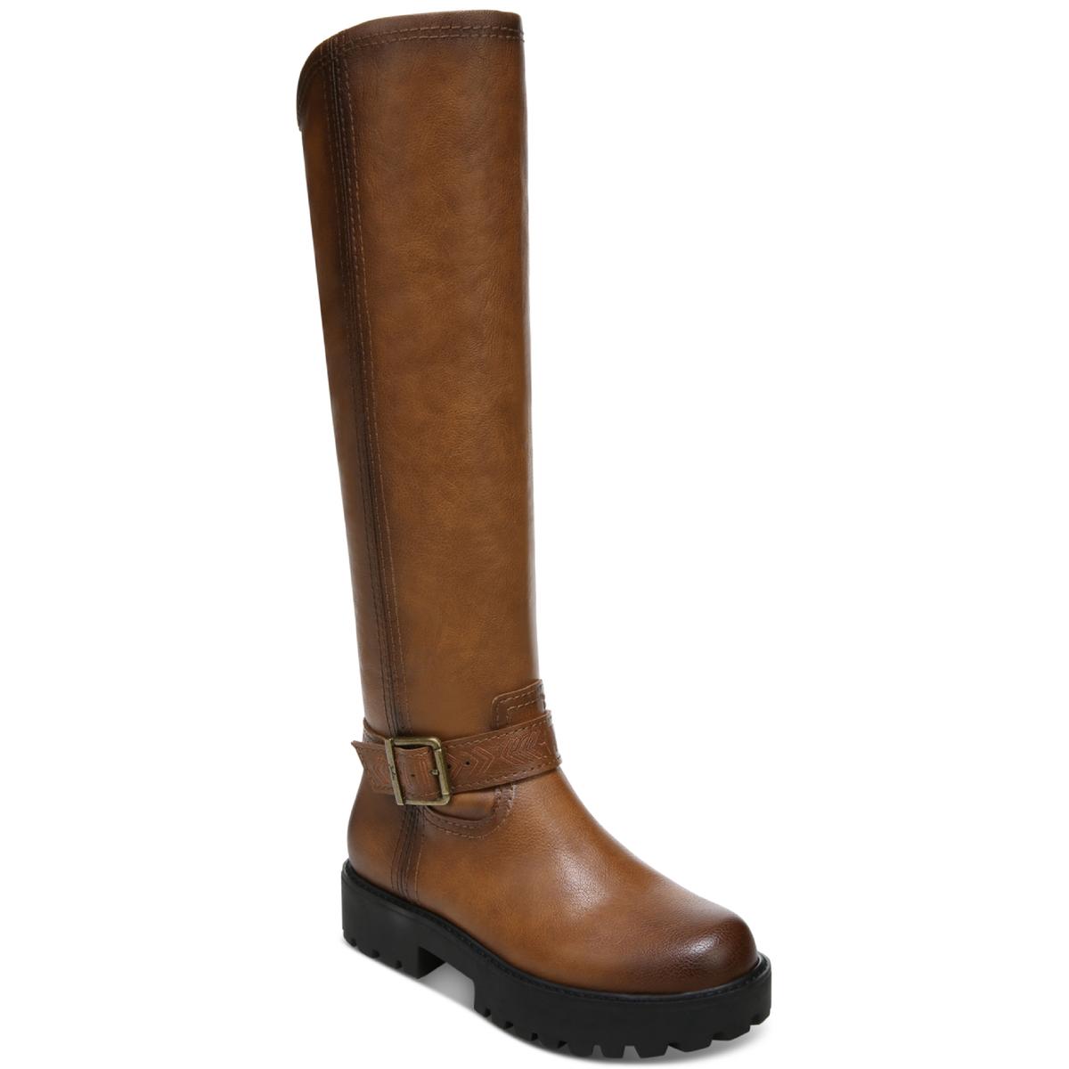 Solana kniehohe Stiefel – mit Reißverschluss