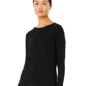BELLA + Relaxed Tee Trikot – Langarm, Damen, Canvas