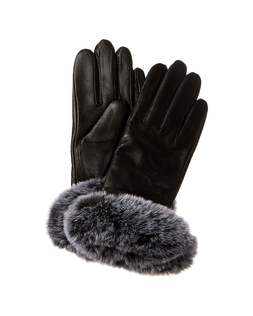 Surell Accessories Handschuhe – Leder
