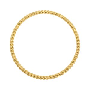 Armreif – Gold, Seilstruktur