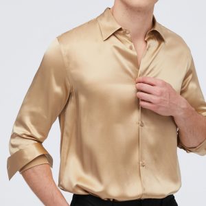 22MM Basic 7607350001724 Hemd – Maulbeerseide, Herren