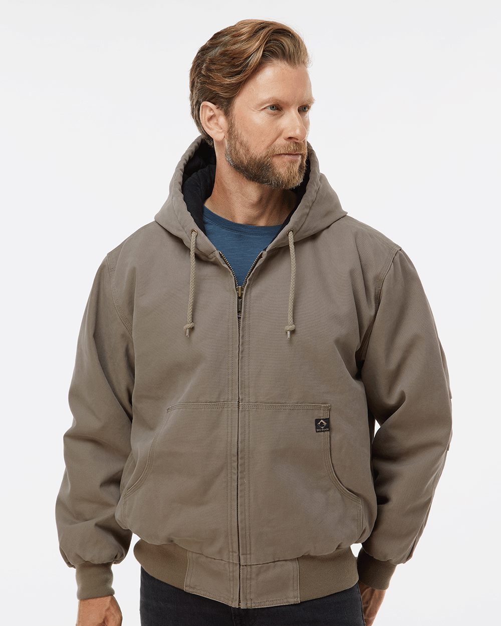 DRI DUCK Cheyenne Boulder Cloth™ Kapuzenjacke mit gestepptem Trikotfutter