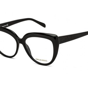 Emilio Pucci EP5173 001 Brille in Katzenaugenform – 54 mm