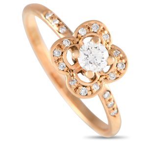 Mauboussin Quatrefoil-Diamantring aus 18 K Roségold – MB35-051524