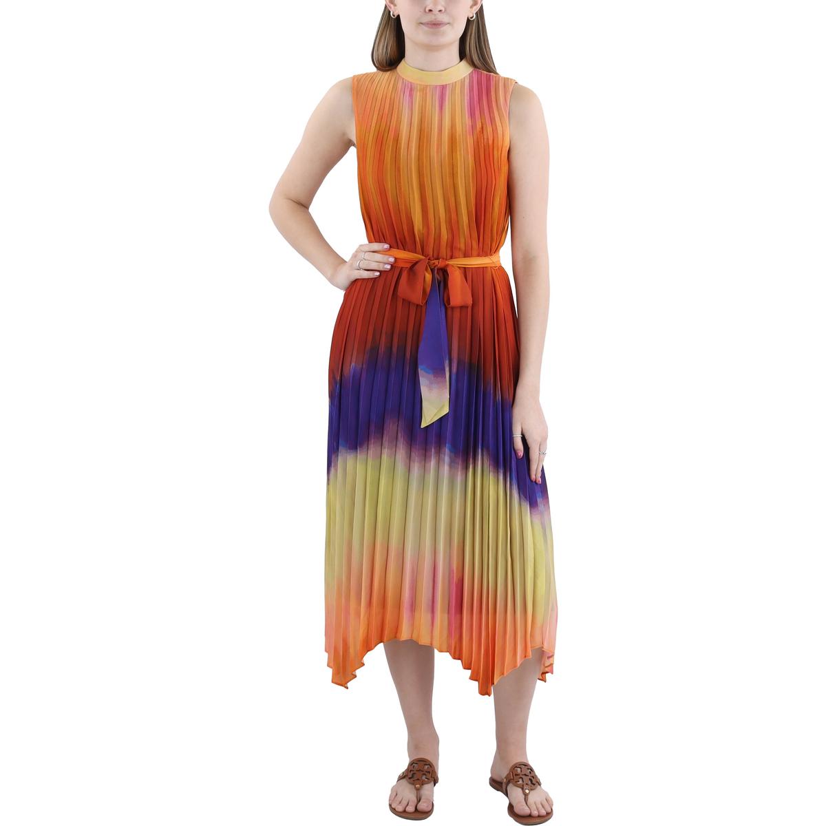 Ombre Midikleid – ärmellos