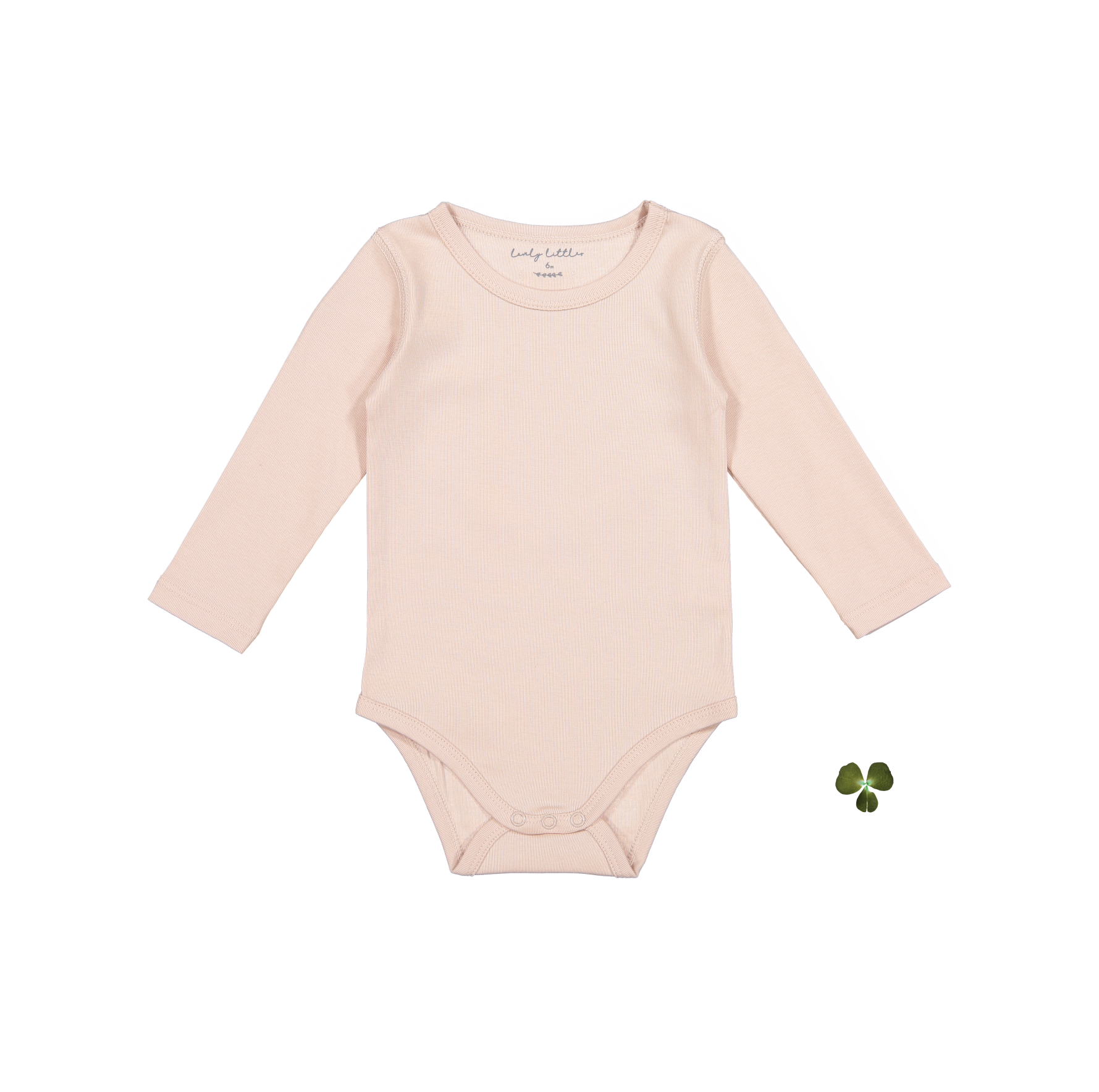 Langärmeliger Einteiler in Blush