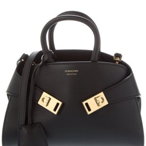 Ferragamo Hug Umhängetasche – Leder, Mini
