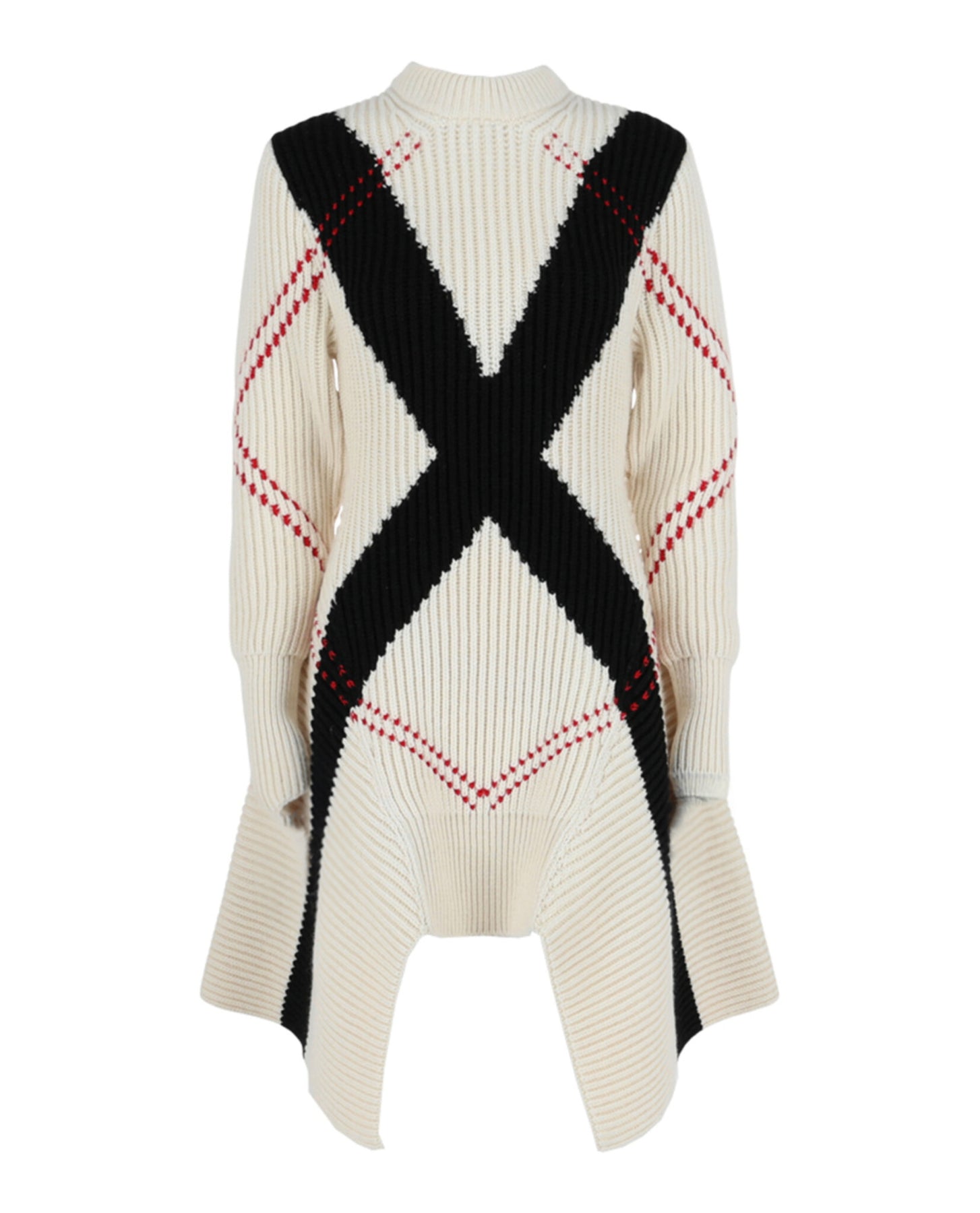Pullover – gerippt, Strick