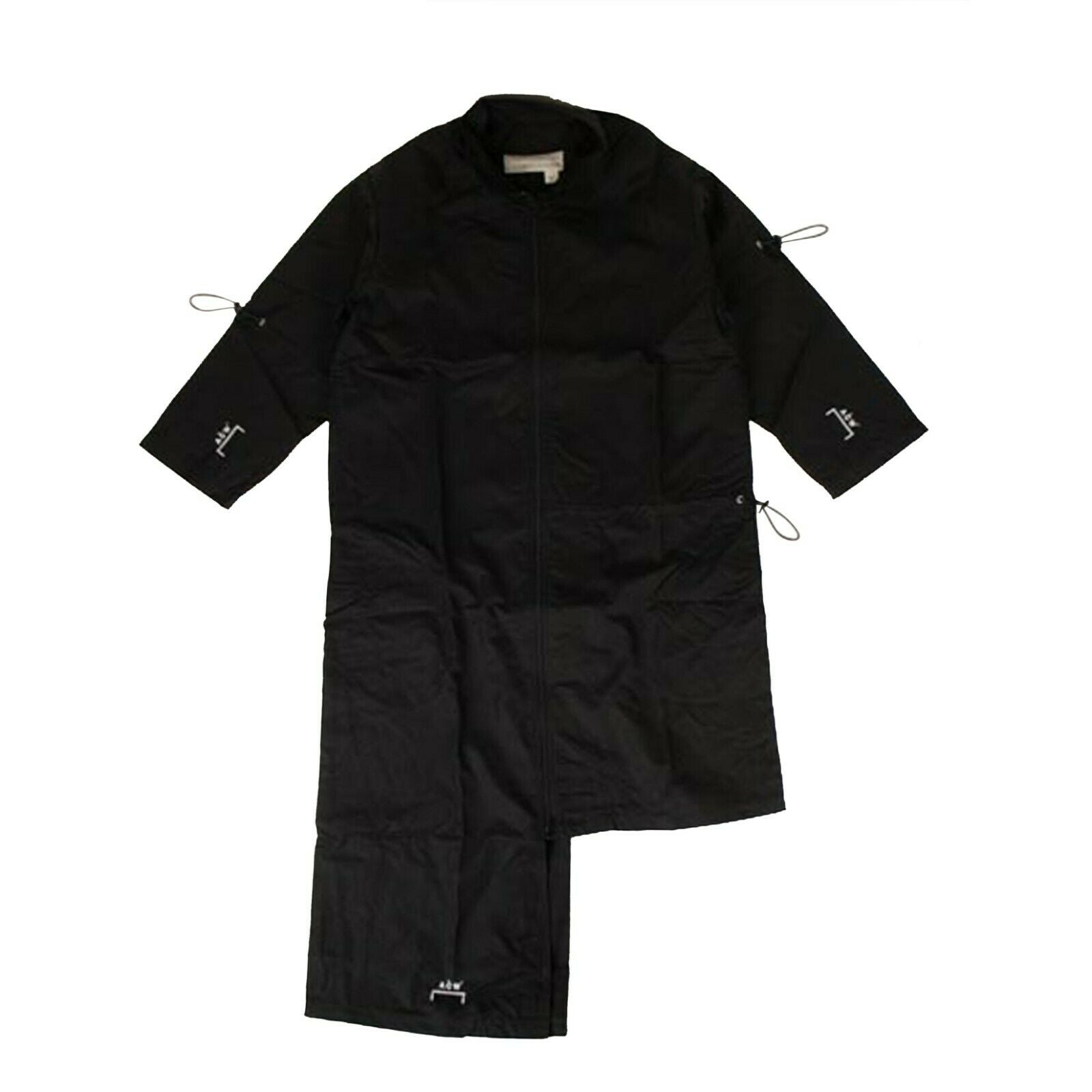 A-COLD-WALL* asymmetrische Herrenjacke mit Kordelzug in Schwarz
