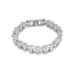 Interlock Armband – anlaufgeschützt, versilbert