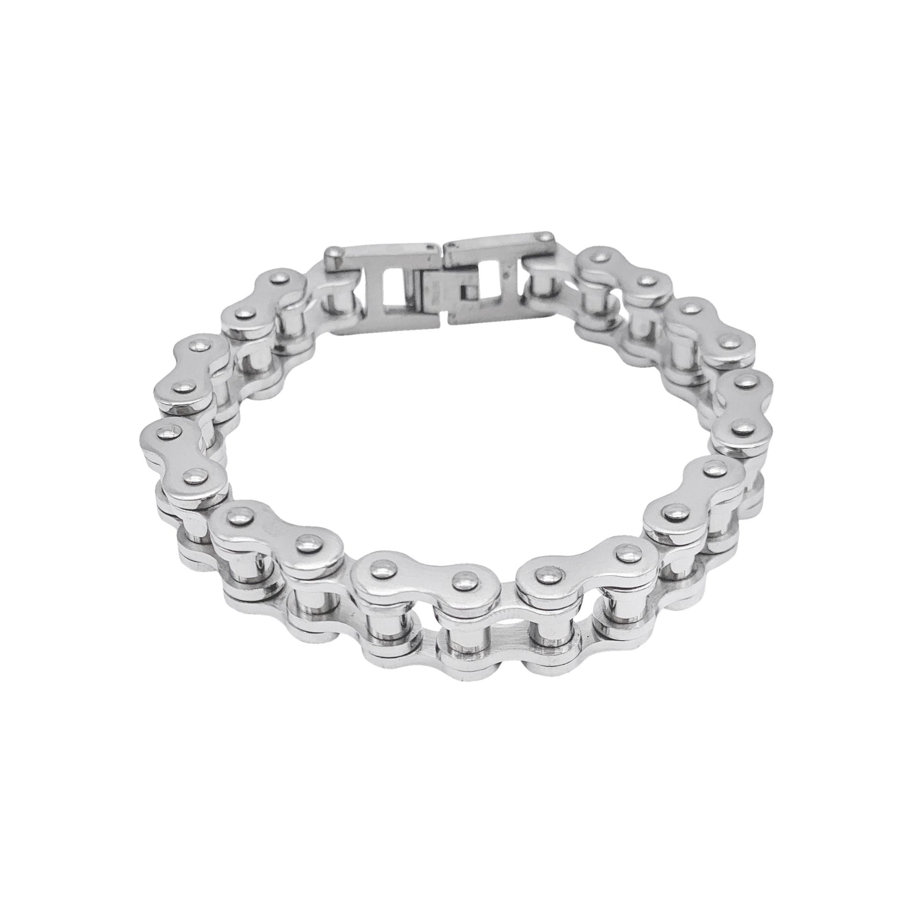 Interlock Armband – anlaufgeschützt, versilbert