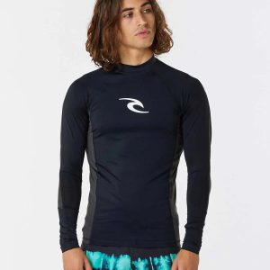 Rip Curl Wave Herren-Langarm-Rashguard