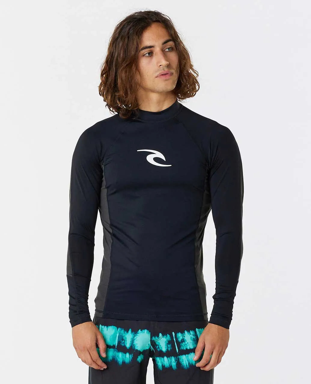 Rip Curl Wave Herren-Langarm-Rashguard