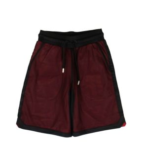 Cotton County Mesh-Sweatshorts in Rot