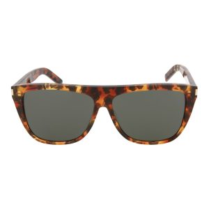 Sonnenbrille mit eckigem Acetatrahmen – 7278703804476