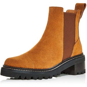 Chelsea-Stiefel zum Hineinschlüpfen mit Profilsohle