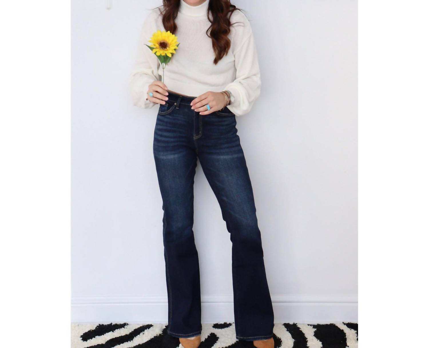 Give Me Some Flare Jeans aus Denim