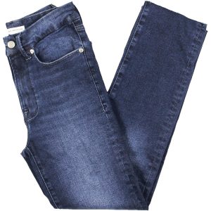 Good Classic Jeans – offener Saum, eng geschnitten, Denim