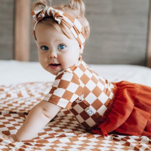 COPPER CHECKERS DREAM Bodykleid mit Tutu