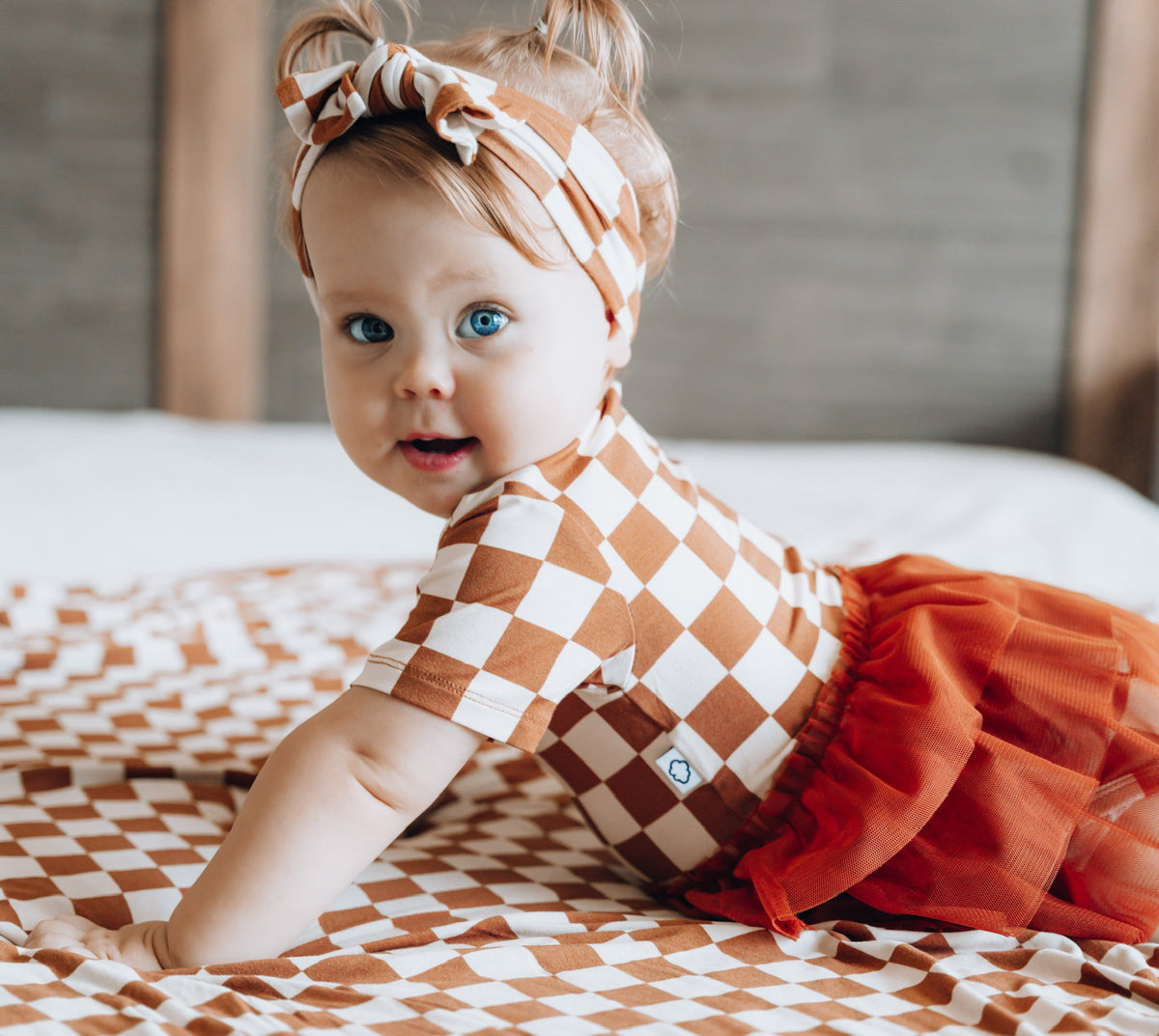 COPPER CHECKERS DREAM Bodykleid mit Tutu