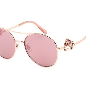 Swarovski SK0278 33U 55 mm Sonnenbrille – Pilotenform