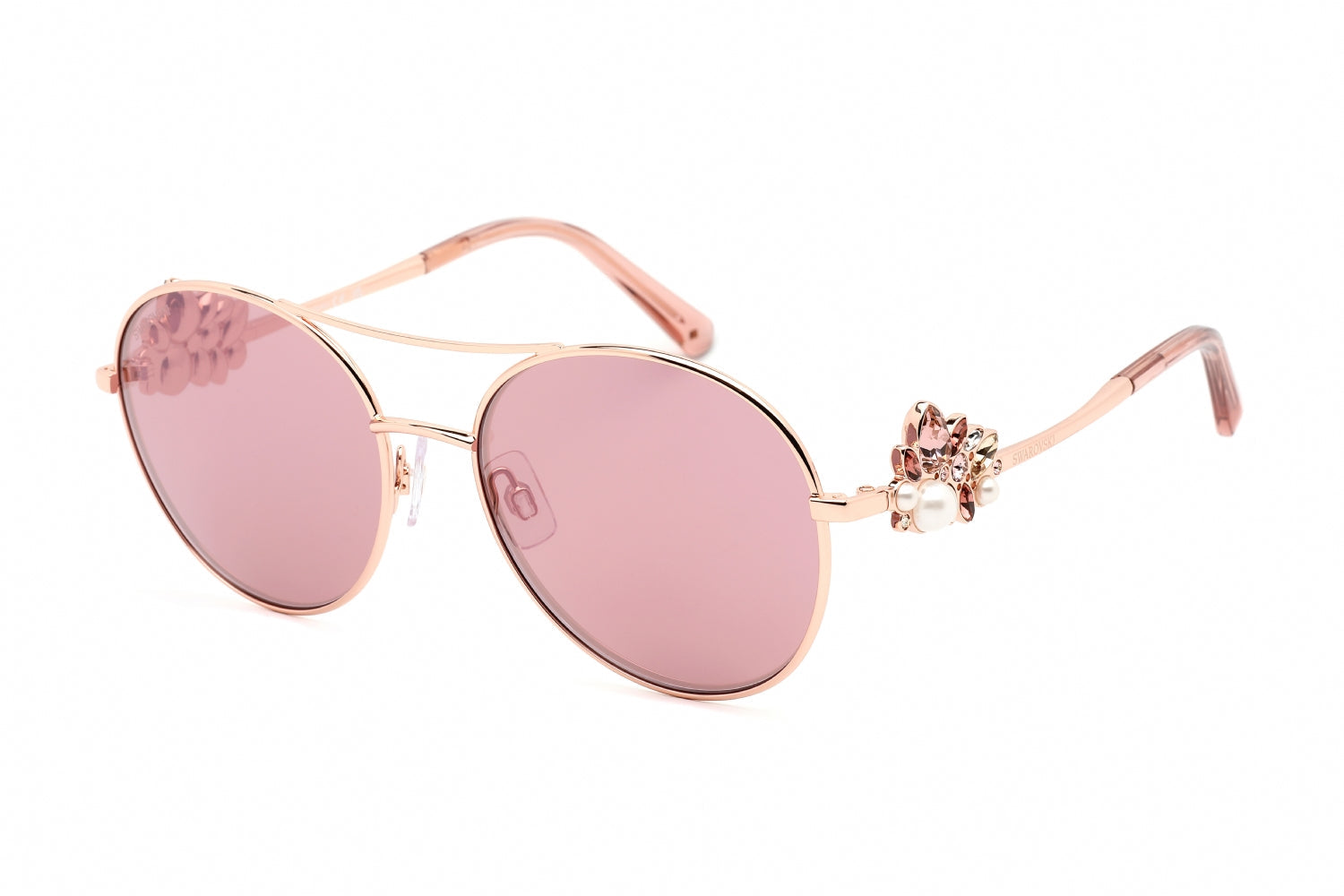 Swarovski SK0278 33U 55 mm Sonnenbrille – Pilotenform